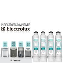 Kit 04 Refis Compatível Electrolux Purificador Pe11b Pe11x Cor Branco