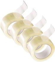 Kit 04 rolo fita adesiva transparente 45x100m