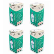 Kit 04 Soquete Sensor De Presença Lâmpada Bocal E27 Movimento 360º