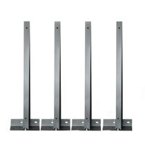 Kit 04 suporte haste concertina 45cm base