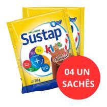 KIT 04 SUSTAP KIDS SACHÊ 210g Chocolate