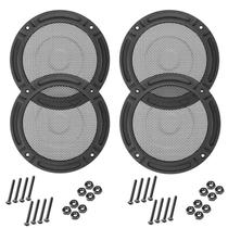 Kit 04 Tela Plástica 6 Polegadas Com Parafusos Grade Arlem