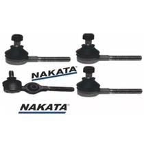 Kit 04 Terminais Direcao Dianteiros Direito Esquerdo - Fusca 1973 A 1986 / Brasilia 1975 A 1982 - Kit01448