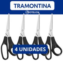 KIT 04 Tesoura Multiuso e Cozinha Aço Inox Tramontina Culinário KIT 04 Tesoura Multiuso e Cozinha Aço Inox Tramontina Culinário