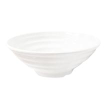 Kit 04 Tigelas Melamina Redonda Branca 1,435 Ml