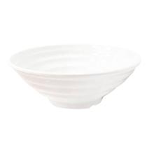 Kit 04 Tigelas Melamina Redonda Branca 1,435 Ml