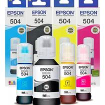 Kit 04 Tinta Original L4260 L4160 L6191 L6171 T504