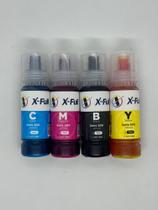 Kit 04 Tintas Refil 70ml X-full Compatível L504/544 compativel