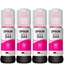 Kit 04 Tintas T544 Magenta para impressora L3150