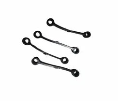 Kit 04 tirante preto Brastemp e Consul 326000047 Kit 04 tirante preto Brastemp e Consul 326000047