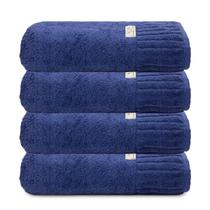 Kit 04 Toalhas De Banho Gigante Velour Camesa 100% Algodão