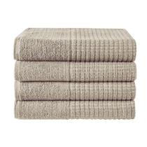 Kit 04 Toalhas De Banho Viena Marrom Claro Kit 04 Toalhas De Banho Viena Marrom Claro