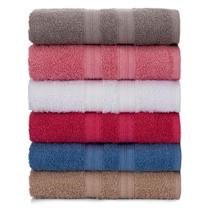 Kit 04 Toalhas de Rosto Soft 100% Algodão Felpuda Macia p/ Salão Kit 04 Toalhas de Rosto Soft 100% Algodão Felpuda Macia p/ Salão