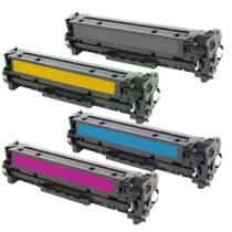 Kit 04 Toner 304A CC530 Preto Compatível Para Impressora HP CM2320