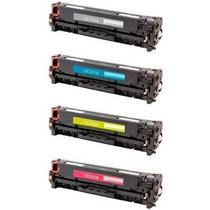 Kit 04 Toner Compatível 304A (CC530) CP2024