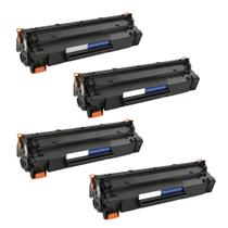 Kit 04 Toner Compativel Laser 435a 436a 285a 278a Qualidade Profissional Kit 04 Toner Compativel Laser 435a 436a 285a 278a Qualidade Profissional