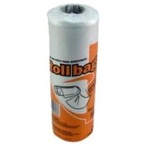 Kit 04 UN Bobina Picotada Rollbag 25cmx35cm 500 sacos