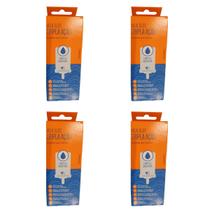 Kit 04 Un Vela Filtro Barro Carvão Ativado Elite Tripla Ação Kit 04 Un Vela Filtro Barro Carvão Ativado Elite Tripla Ação