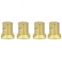 Kit 04 und Acabamento Registro Dourado Ouro Encaixe Padrao Deca Docol 1.2 e 3.4 Kit 04 und Acabamento Registro Dourado Ouro Encaixe Padrao Deca Docol 1.2 e 3.4