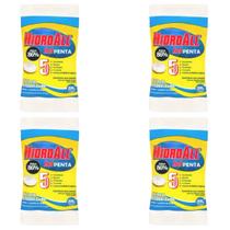 kit 04 unid cloro Pastilha para piscina Hidroall Penta 200g