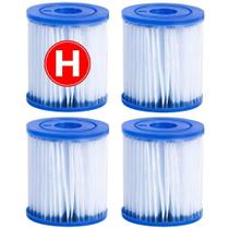 Kit 04 Unidades Cartucho H Refil Bomba Filtro 1250 Lh Intex Kit 04 Unidades Cartucho H Refil Bomba Filtro 1250 Lh Intex