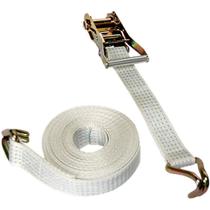 Kit 04 unidades - Cinta + Catraca Branca 3 Toneladas - 9 metros