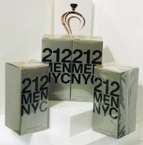 Kit 04 unidades de carolina herrera 212 men nyc eau de toilette 200ml