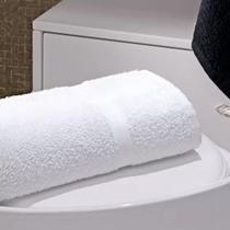 Kit 04 unidades Toalha Banho felpuda Branca 100% algodão Beauty Lufamar Salão, Pet Shop, Barbearia