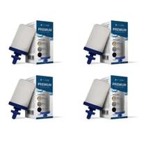 Kit 04 Velas Para Filtro Barro Alcalina Premium Tripla Ação - Oasis Kit 04 Velas Para Filtro Barro Alcalina Premium Tripla Ação - Oasis