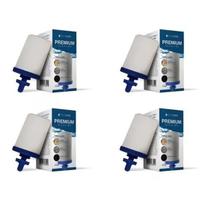 Kit 04 Velas Para Filtro Barro Alcalina Premium Tripla Ação Oasis