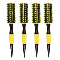 Kit 04un escova profissional thermal ceramic yellow m 47mm