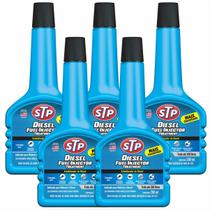 Kit 05 Aditivos para Combustível STP Diesel Fuel Treatment - 200ml - Trata até 200 Litros - Limpa Injetores - ST-3008BR