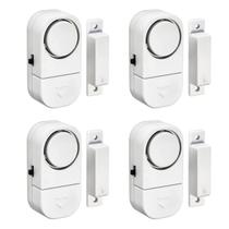 Kit 05 Alarme Sonoro Invasão Residencial Porta Janela Portão Kit 05 Alarme Sonoro Invasão Residencial Porta Janela Portão