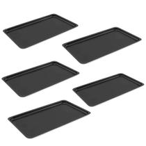 Kit 05 Assadeira Retangular Forno GN 58x38x2,5 TEFLON - ABC