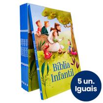 Kit 05 Bíblias Infantil - Ciranda Cultural Brochura