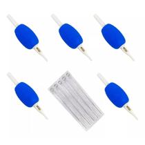 Kit 05 Biqueiras Bico 05 Agulhas Tatuagem Tattoo Anvisa Kit 05 Biqueiras Bico 05 Agulhas Tatuagem Tattoo Anvisa