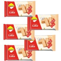 Kit 05 Biscoito Sabor Leite Zero Lactose 115g - Lowçucar