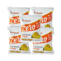 Kit 05 Bom Biscoito Laranja Zero Açúcar, Glúten E Lactose 100g