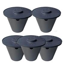 Kit 05 caixa inspecao conica p/ aterramento - ipcl Kit 05 caixa inspecao conica p/ aterramento - ipcl