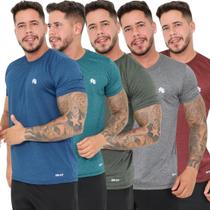 Kit 05 Camisetas Dry Fit Premium Masculina Treino Academia (Cores Variadas) Kit 05 Camisetas Dry Fit Premium Masculina Treino Academia (Cores Variadas)