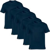 Kit 05 Camisetas Simples de Algodão Confortável Básica Slim Fitness Kit 05 Camisetas Simples de Algodão Confortável Básica Slim Fitness