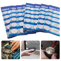 Kit 05 Cartelas Bateria De Lition Pilha Moeda Botão Cr 2016 25 Un