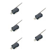 Kit 05 Chave Micro Switch Fim Curso 16a C/ Haste 60mm