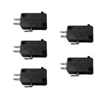Kit 05 Chaves Micro Switch 16a 250v c/ 2 terminais