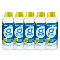 Kit 05 clarificante floculante decantador 1l cada