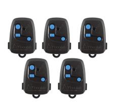 Kit 05 Controles 3C Preto Portão Peccinin Nice - Pecccinim Nice Kit 05 Controles 3C Preto Portão Peccinin Nice - Pecccinim Nice