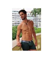 Kit 05 Cuecas Boxer Microfibra Adulto Confortável P,M,G,GG Cores Variadas