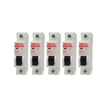 Kit 05 disjuntor din mono c501 1p - 50a - 5ka 240/415v