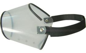 Kit 05 Focinheira Cachorro Ajuste Polipropileno Plastico