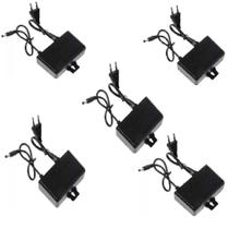 Kit 05 Fonte Original Para Câmera Ip Speed Dome - 12v-2a Kit 05 Fonte Original Para Câmera Ip Speed Dome - 12v-2a